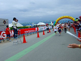親子２キロマラソンがスタート！